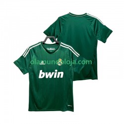 Camisola Real Madrid 2012 2013 Retro Homem Equipamento Terceiro Manga Curta